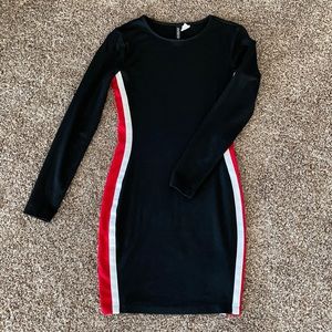 Dividend Black Dress, US Size 2